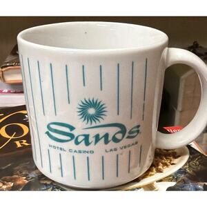 Vintage Sands Hotel Casino Las Vegas Ceramic Coffee Mug Cup